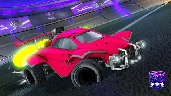 A Rocket League car design from Winnieh_the_Poon