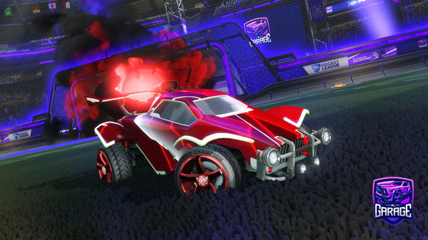 A Rocket League car design from Ryzeell
