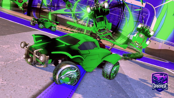 A Rocket League car design from H20_Tsunami