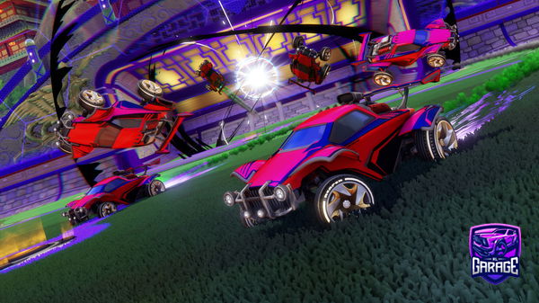 A Rocket League car design from wildcardrl