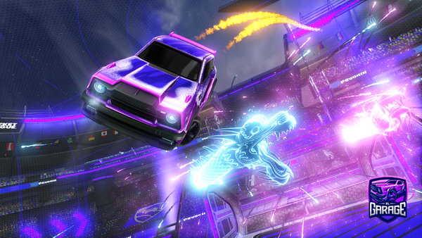 A Rocket League car design from RougeDemonKB