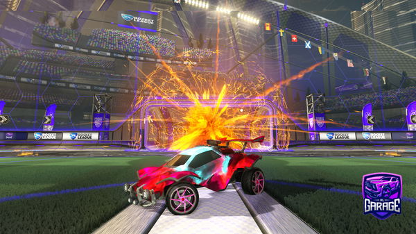 A Rocket League car design from stevo_uwu