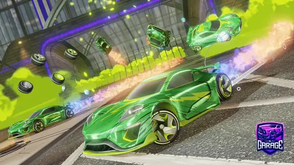 A Rocket League car design from Gresley4498