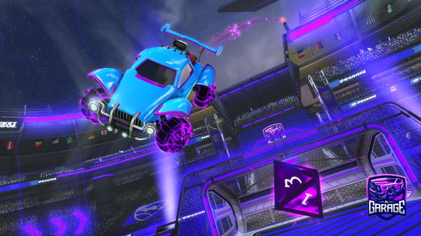 A Rocket League car design from ZaidenseYT