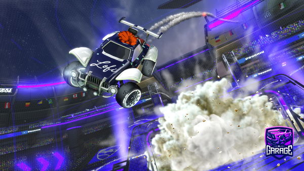 A Rocket League car design from Stefter10