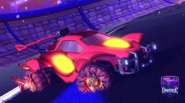 A Rocket League car design from SuperMommy