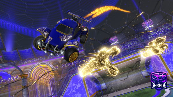 A Rocket League car design from SMARKINO