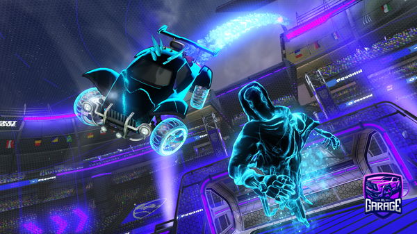 A Rocket League car design from LND_vuulg