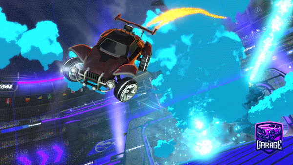 A Rocket League car design from ikearats