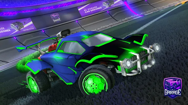 A Rocket League car design from DolnMag