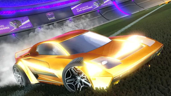 A Rocket League car design from DJf