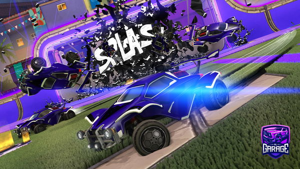 A Rocket League car design from fantajoni