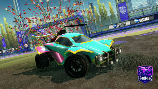 A Rocket League car design from Hashee85