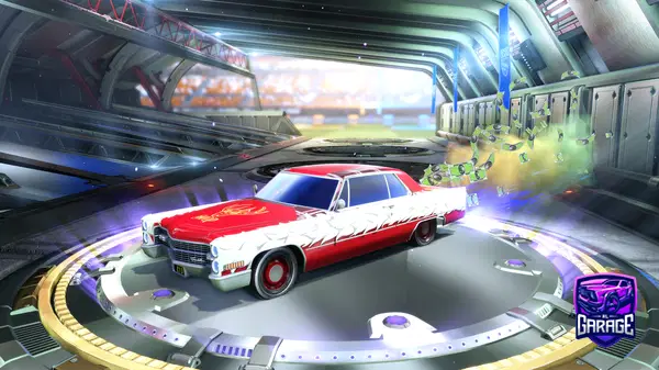 A Rocket League car design from couchracer