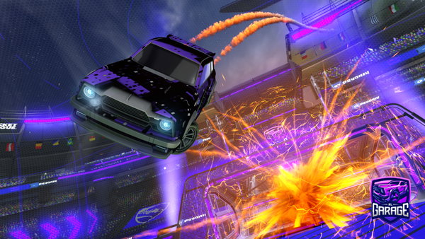 A Rocket League car design from PlumpXenon