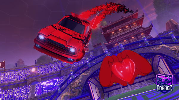 A Rocket League car design from baseball19