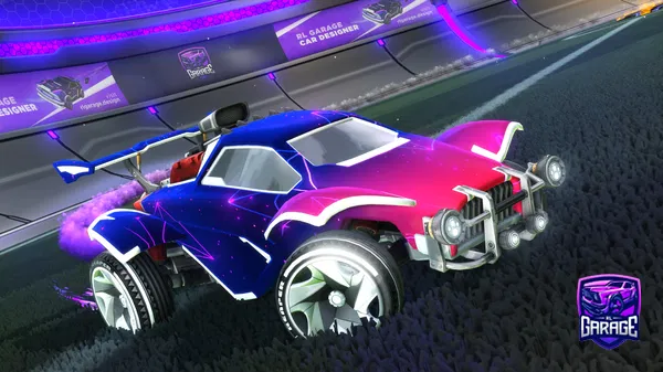 A Rocket League car design from spacevisionrrro29