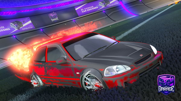 A Rocket League car design from Drferfdrfdrfdefd