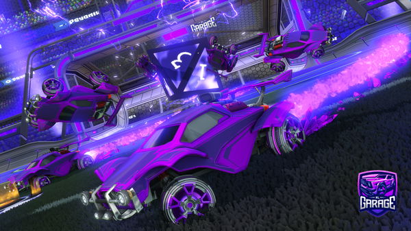 A Rocket League car design from Jugra