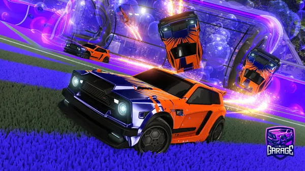 A Rocket League car design from NotAlonsoo