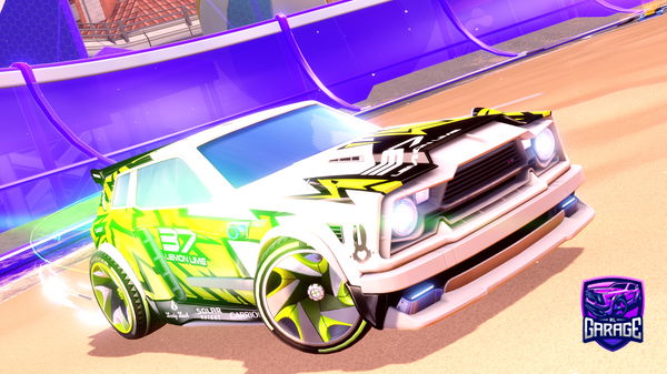 A Rocket League car design from MaxPower2535