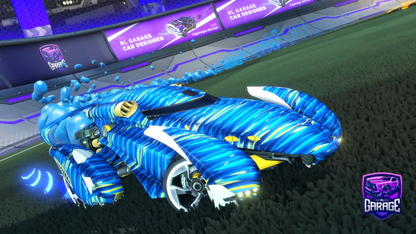 A Rocket League car design from FoxlyBlight