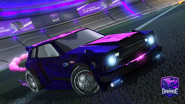 A Rocket League car design from Verrkami