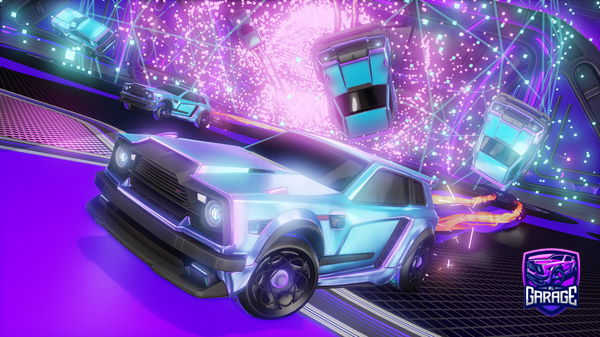 A Rocket League car design from abrokenlink