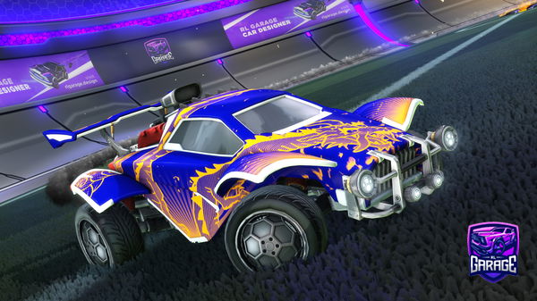 A Rocket League car design from Midrush