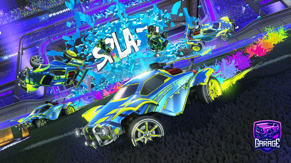 A Rocket League car design from Stockholm