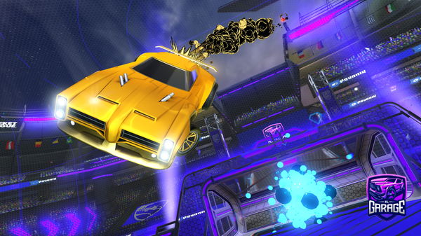 A Rocket League car design from winbros10