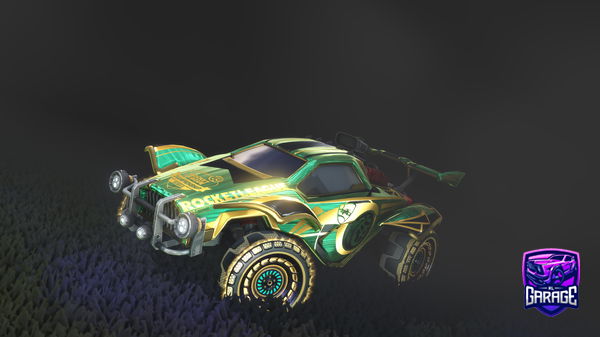 A Rocket League car design from ChappyDaBoi3