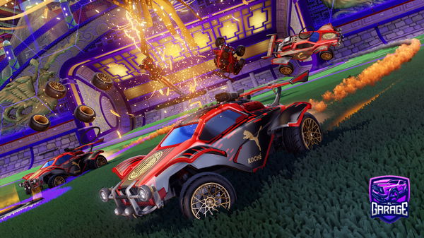 A Rocket League car design from Pekari