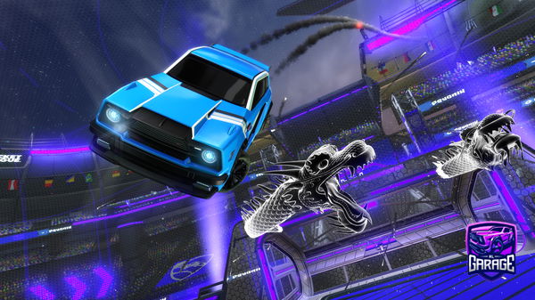 A Rocket League car design from MaxIMEE123