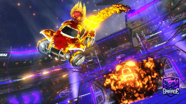 A Rocket League car design from SupremeILL