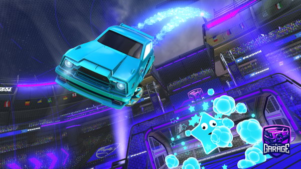 A Rocket League car design from MarwiLW