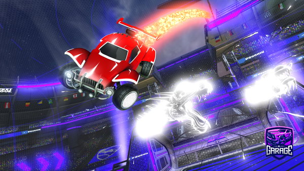 A Rocket League car design from Nothing7110