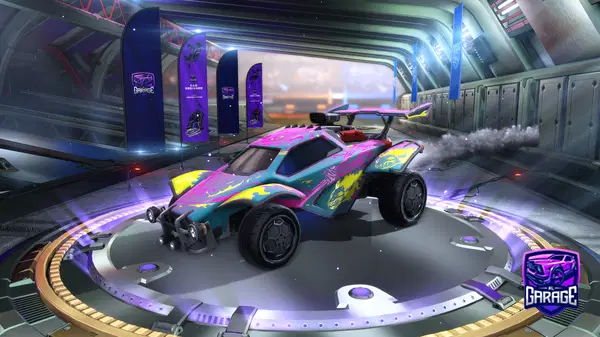 A Rocket League car design from Yalikejazz263