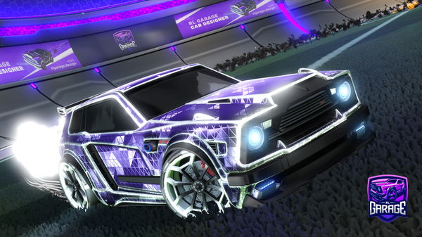 A Rocket League car design from warpigg6