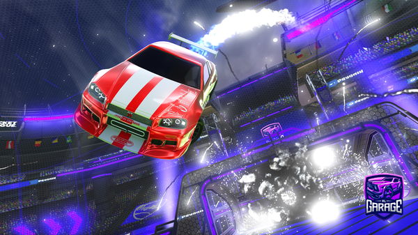 A Rocket League car design from Akinemkoszon14