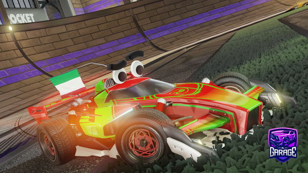 A Rocket League car design from Goofzookie