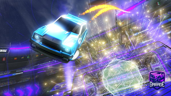 A Rocket League car design from ValleyTwin12