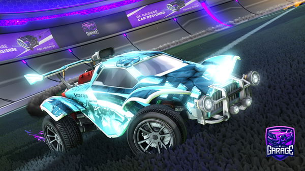 A Rocket League car design from Ultime08