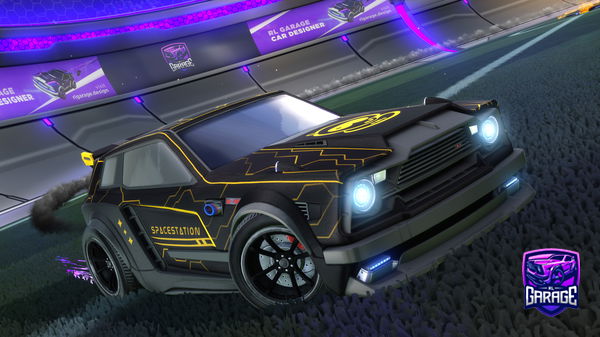 A Rocket League car design from KTPKlipz