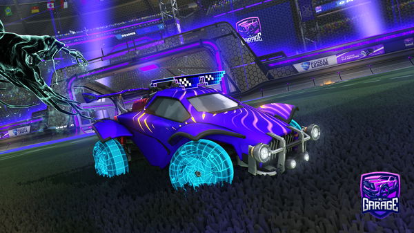 A Rocket League car design from TMPghost295