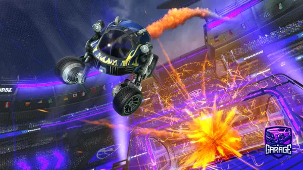 A Rocket League car design from ItsCMG