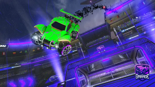 A Rocket League car design from TrueJoZen1