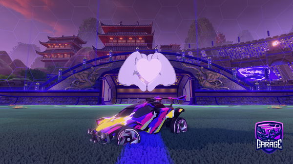 A Rocket League car design from _waveRL_