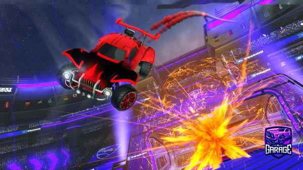 A Rocket League car design from jscomer91