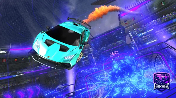 A Rocket League car design from Georgegamer86001